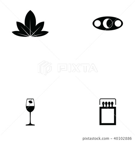 cuba icon set 40102886