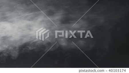 vapor steam over black background vapor steam over black background 40103174