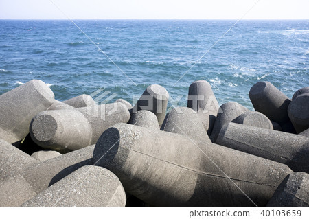 Tetrapod和藍色的大海 40103659