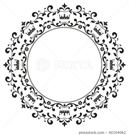 Decorative frame Elegant vector element for design 40104062