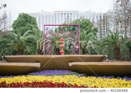中國上海市黃浦區人民公園和人民政府大樓 中國上海市黃浦區人民公園和人民政府大樓 40106466