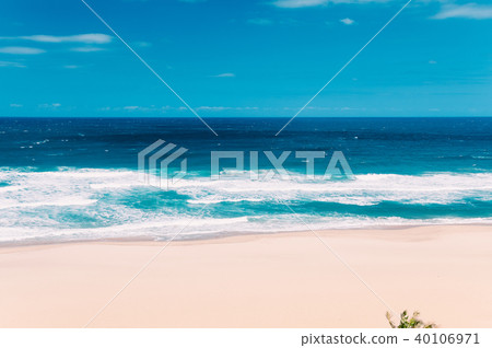 Paradise ocean beach in Margate, South Africa 40106971