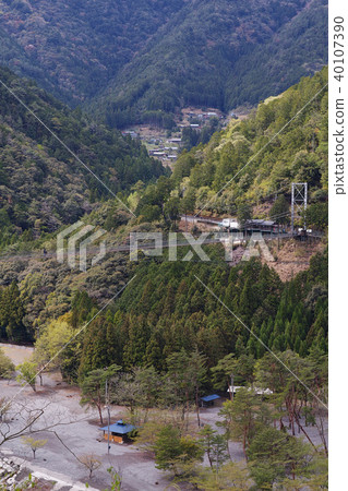 [Nara Prefecture/Sightseeing Spot] Tanize Suspension Bridge (Tanise Suspension Bridge/Yase Bridge) 40107390