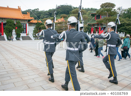 台灣中山區中山區Chungretsu守衛換崗儀式 40108769