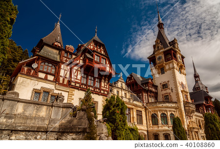 Peles Castle in Sinaia, Romania 40108860