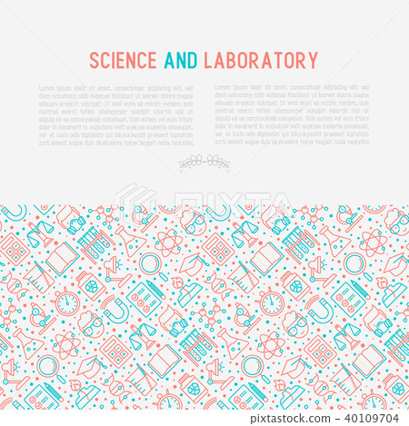 Science and laboratory concept 40109704