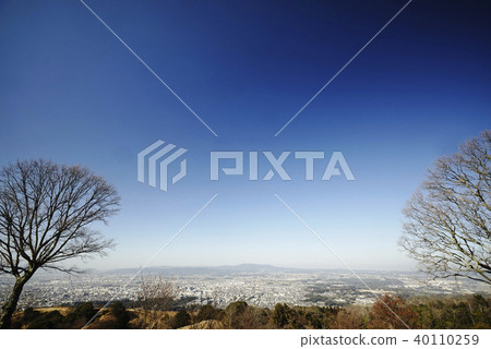 奈良盆地透視藍天 40110259