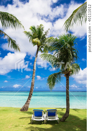 Tropical Beach Guam 40111012