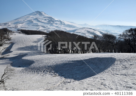 Remains of Mt. Chokai and Zenjinnuma 40111386