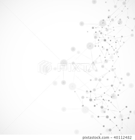 Vector abstract science background with place for text 40112482