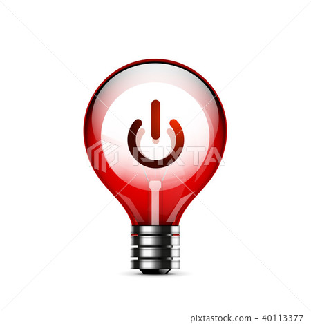 Techno futuristic start power button Techno futuristic start power button 40113377