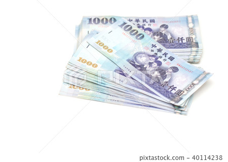 新台幣,現金,紙鈔,錢,Cash, banknote, NTD, money 40114238