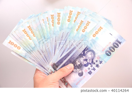 Nt Cash Banknote Money Cash Banknote Ntd Stock Photo