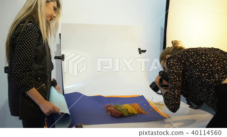 backstage food photography camera equipment 40114560