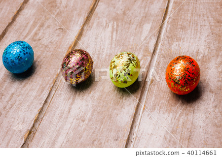 easter eggs colorful design festive decoration 40114661