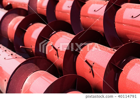 Brand new red auger conveyor for grain harvesters Brand new red auger conveyor for grain harvesters 40114791