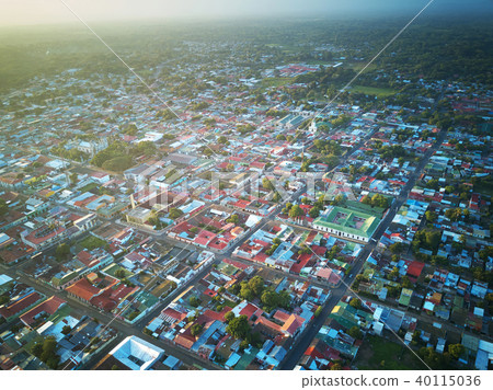 Small city Jinotepe 40115036