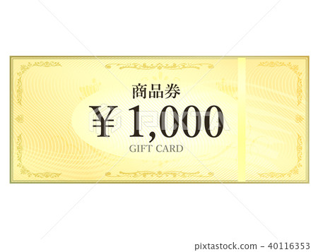 Gift certificates 40116353