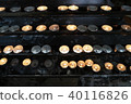 Burning candles in church. Concept of religion 40116826
