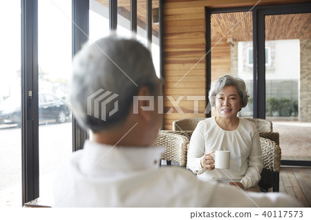 Life, old couple, husband, wife, together 40117573