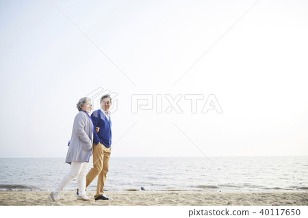 Life, old couple, husband, wife, together 40117650