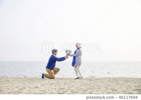 Life, old couple, husband, wife, together 40117694