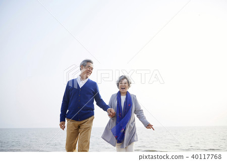 Life, old couple, husband, wife, together 40117768