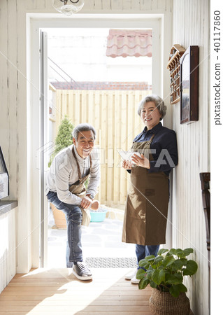 Life, old couple, husband, wife, together 40117860