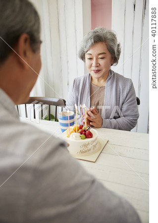 Life, old couple, husband, wife, together 40117888