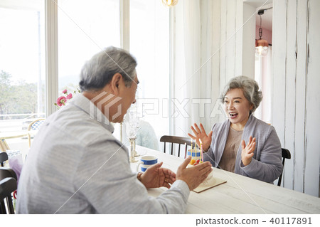 Life, old couple, husband, wife, together Life, old couple, husband, wife, together 40117891