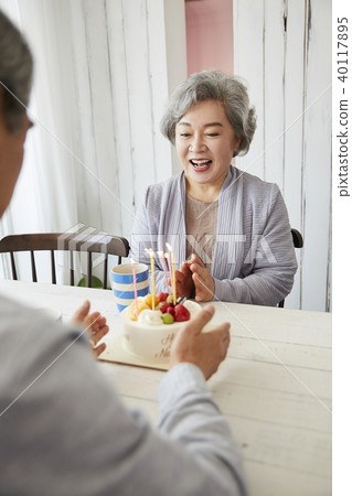 Life, old couple, husband, wife, together 40117895