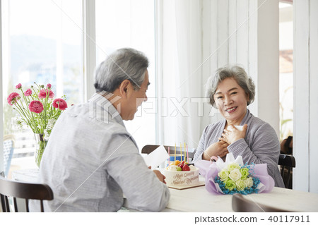 Life, old couple, husband, wife, together 40117911