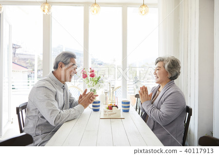 Life, old couple, husband, wife, together 40117913