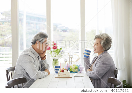 Life, old couple, husband, wife, together 40117921