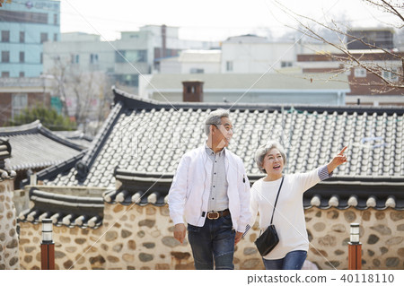 Life, old couple, husband, wife, together Life, old couple, husband, wife, together 40118110