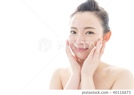 年輕女性的審美形象 年輕女性的審美形象 40118873