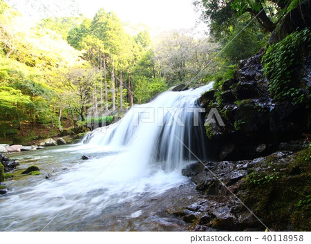 Smooth waterfall 40118958