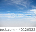 Uyuni salt lake mirror lining 40120322