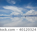 Uyuni salt lake mirror lining 40120324