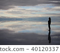 Uyuni salt lake mirror lining 40120337