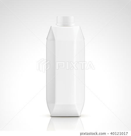 Blank drink carton bottle 40121017