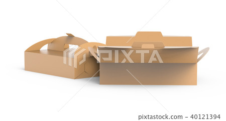 Kraft box with handle 40121394