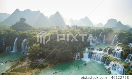 Ban Gioc waterfall in north of Vietnam 40122758