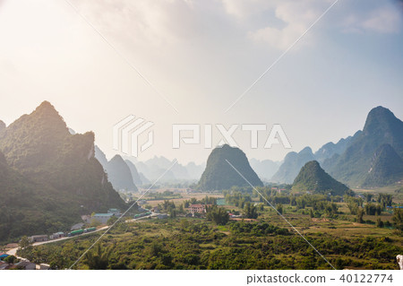 Ban Gioc waterfall in north of Vietnam 40122774