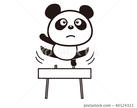 熊貓奧運會“體操馬第1部分” 40124321