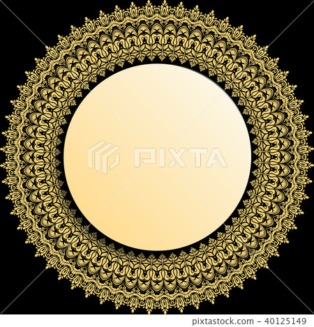 Elegant Vector Ornament in Classic Style 40125149