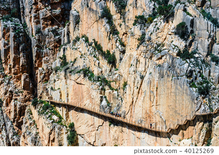 Royal Trail also known as El Caminito Del Rey  40125269