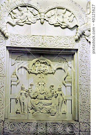 Ganesha on Wall Panel Ganesha on Wall Panel 40125627