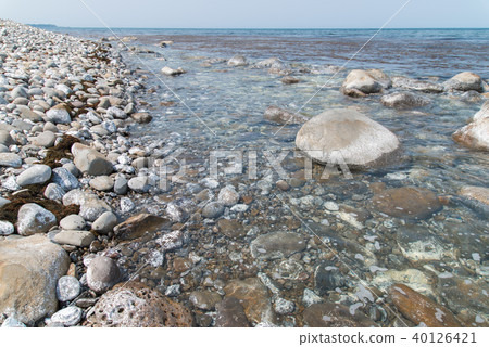 Beach of rock stone (Tottori Prefecture) 40126421