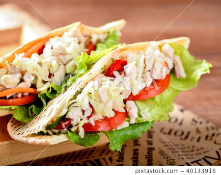 食品單Kuchibukuro麻mo Kushime Sara Sayasai Kyokai皮塔餅麵包沙拉皮塔餅麵包沙拉 40133918